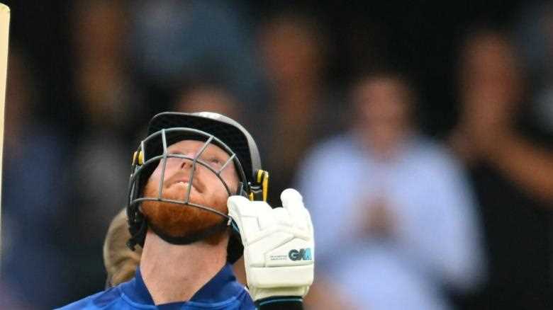 Ben Stokes scores 182 against New Zealand, the highest England ODI individual score ever.