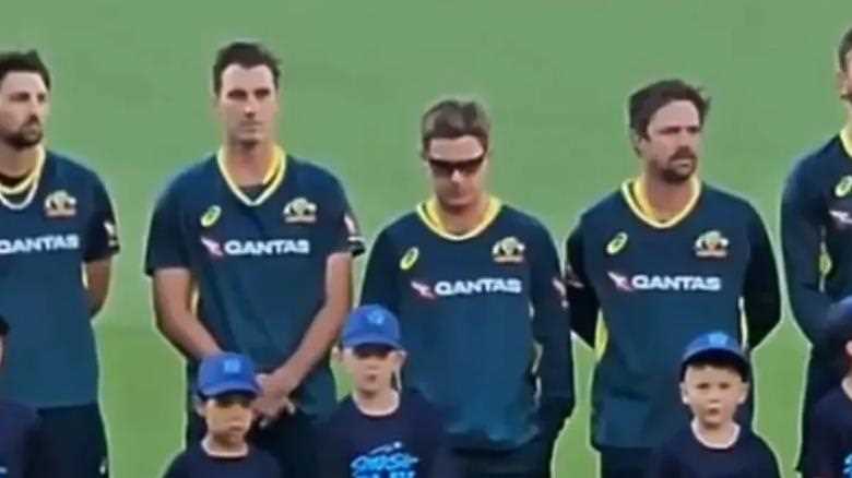 Cricket fans see Australia's Adam Zampa in a disgusting act just before a T20 match and scream 'that is embarrassing'
