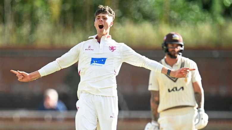 Former England captain’s son follows in his footsteps as he’s handed same honour 20 years after dad won Ashes