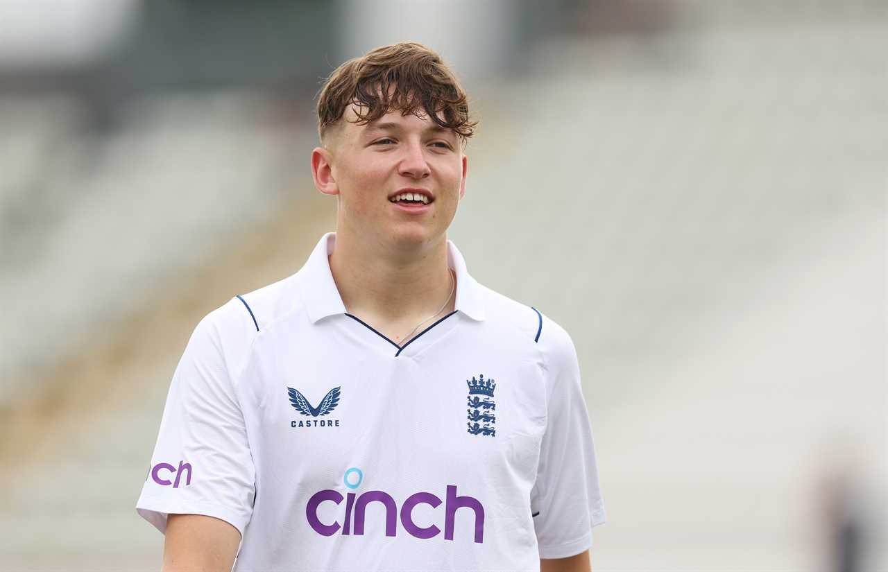 Ben McKinney of England U19 cricket team.
