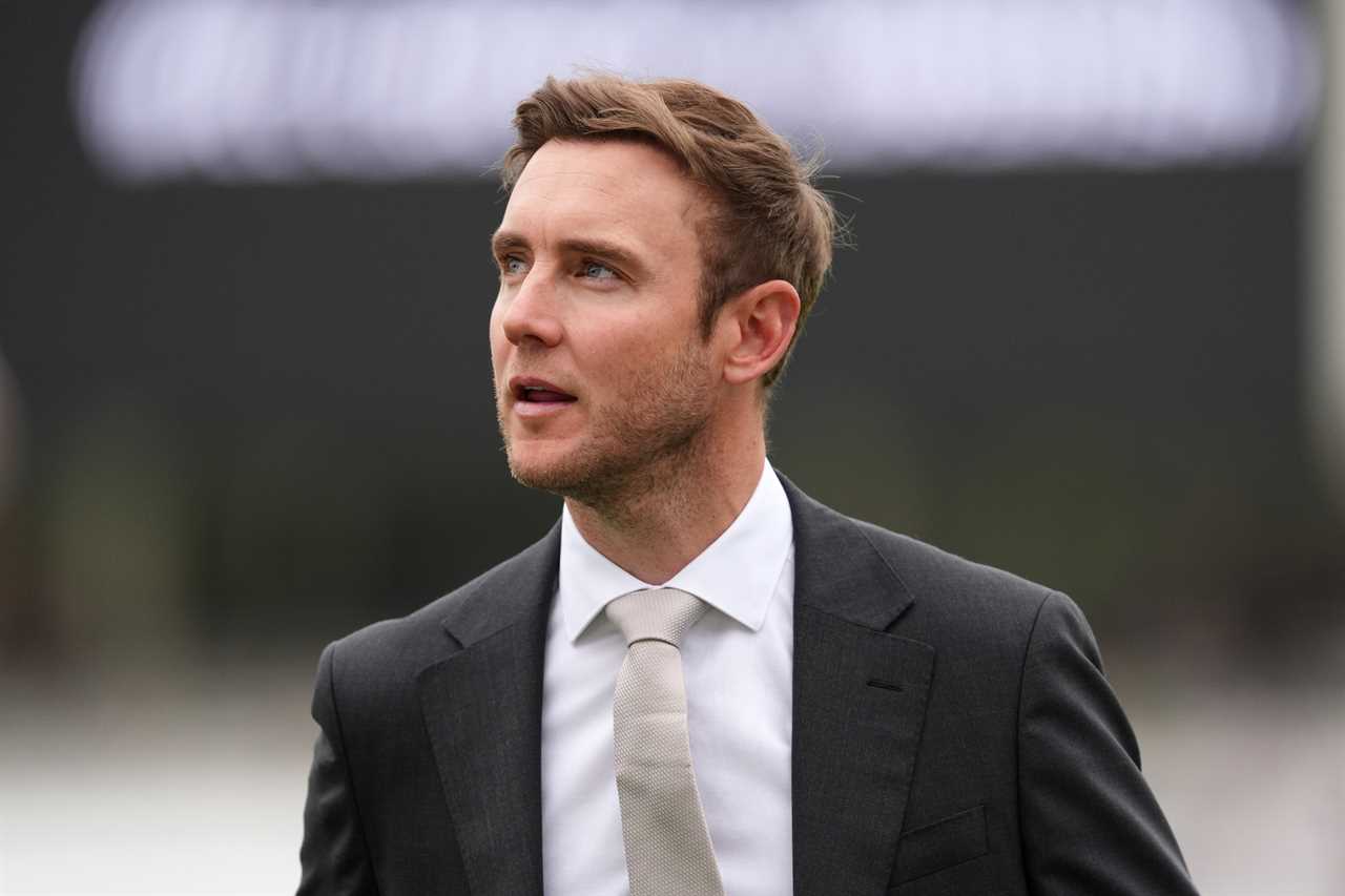 Stuart Broad at the ICC World Test Championship Final.